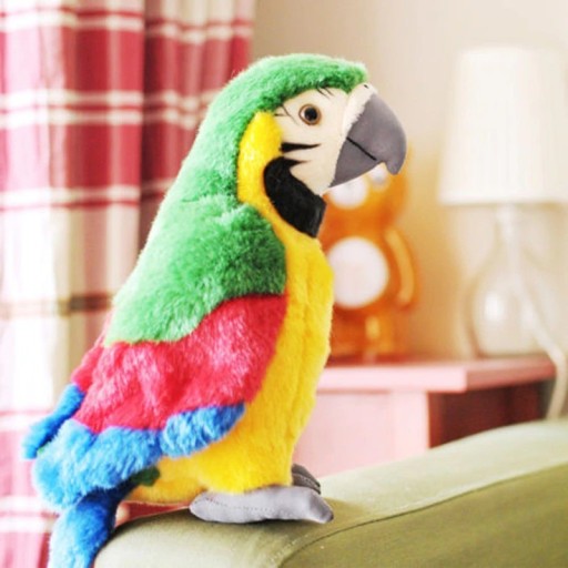 Ein sprechender Papagei