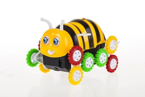 Eine Biene auf Rädern