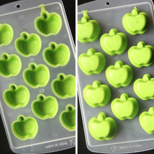 Eisform mit Fruchtmuster