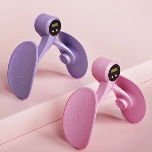 Ejercitador de suelo pélvico con contador Entrenador de Kegel para muslos Glúteos Brazos Herramienta de ejercicio en casa