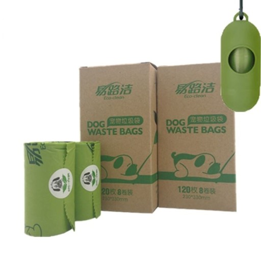 Ekologiczne torby na psie odchody z etui C815