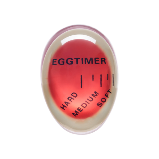Ekologiczny timer do gotowania jajek z czujnikiem ciepła Kitchen Aid do jajek miękkich, średnio twardych i twardych Kolorowa skala pomiarowa