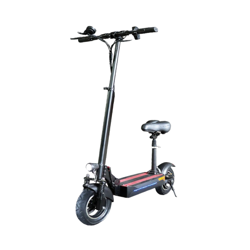 El-scooter med sæde