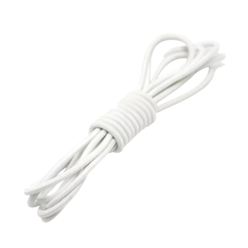 Elastické šnúrky do topánok 100 cm Guľaté gumové gumičky s plastovou prackou Športová obuv Detské topánky Pohodlné zaväzovanie bez uzlov