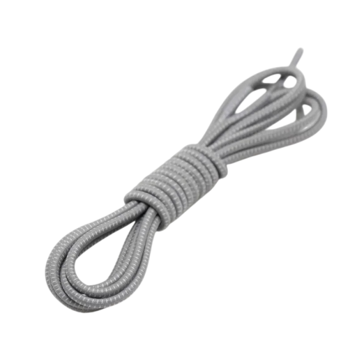 Elastické šnúrky do topánok 100 cm Guľaté gumové gumičky s plastovou prackou Športová obuv Detské topánky Pohodlné zaväzovanie bez uzlov