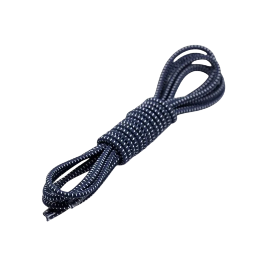 Elastische Schnürsenkel 100 cm Runde Gummibänder mit Kunststoffschnalle Sportschuhe Kinderschuhe Bequemes Binden ohne Knoten