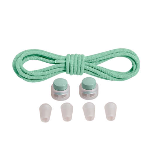 Elastische veters zonder strik 100cm ronde veters elastisch touw met veergesp sportschoenen kinderschoenen comfortabel