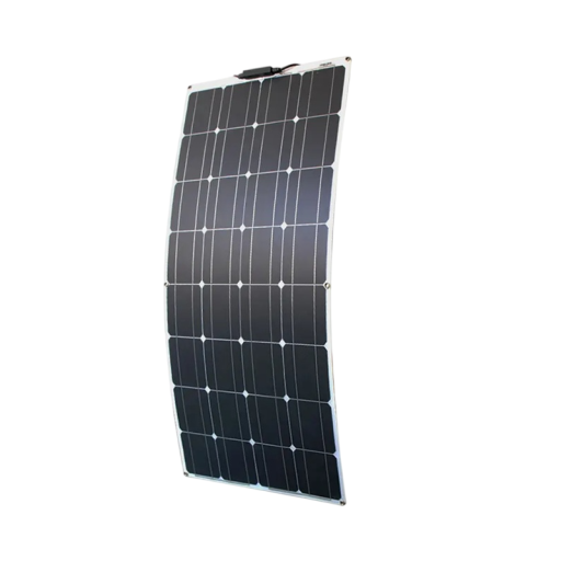 Elastyczny panel słoneczny 100 W 53 x 97 cm Wysokowydajny moduł słoneczny do akumulatorów Przenośna ładowarka słoneczna do użytku domowego