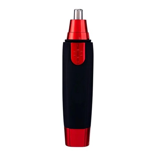 Electric Nose Hair Trimmer Powered by 1 AA Battery Waterproof Stainless Steel Nose Trimmer 12 x 3 cm