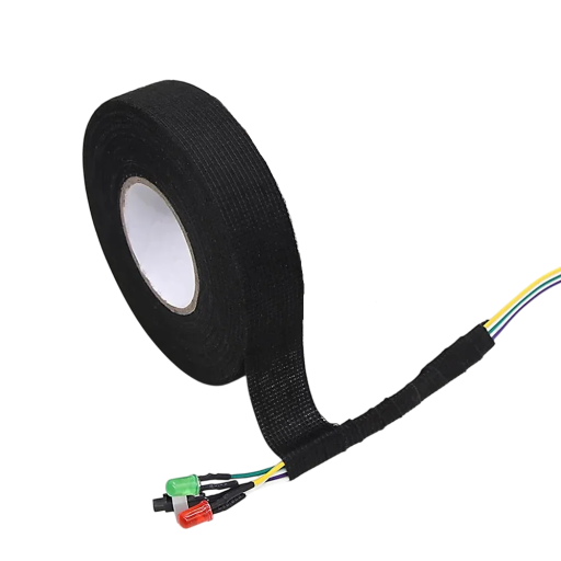 Electrical Insulating Adhesive Tape 15 m x 25 mm Polyester Rubber Strong Adhesion Protection of Wires Cable Insulation Heat and Moisture Resistant