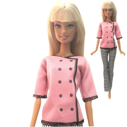 Elegancka sukienka dla Barbie