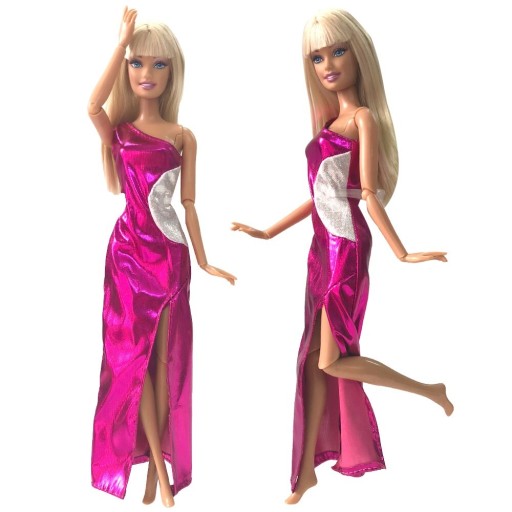 Elegant kjole til Barbie A1537