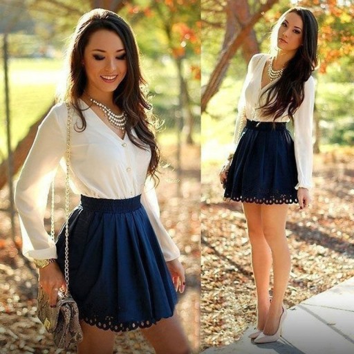 Elegant kort kjole