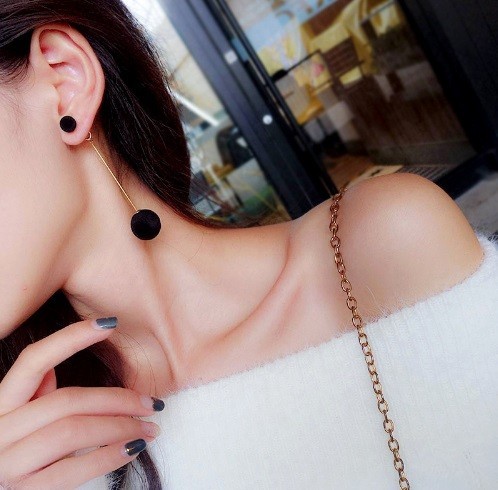 Elegante bolvormige oorbellen J2514