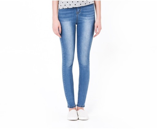 Elegante damejeans - Lyseblå J3337
