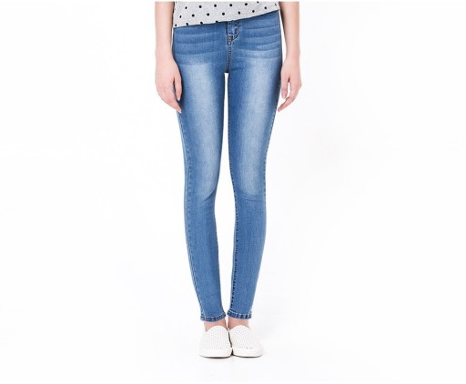 Elegante Damenjeans - Hellblau J3337