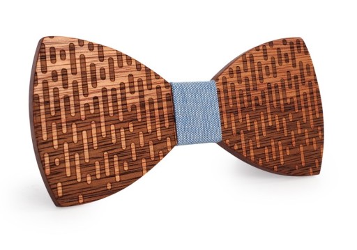Elegantti puinen rusetti - kaiverrettu J659