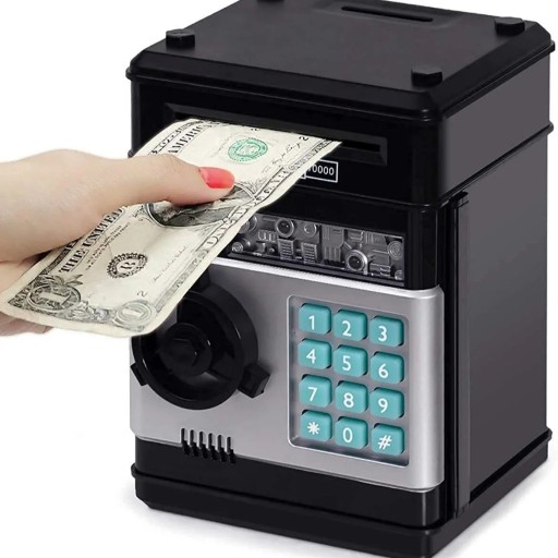 Elektrická pokladnička na peniaze - Trezor