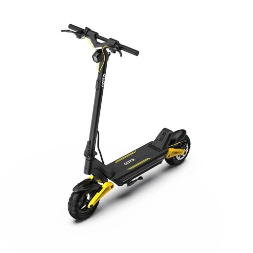 Elektrikus roller S10, 1400W, hatótávolság 70 km, sebesség 55 km/h, akkumulátor 48V 20Ah, 10" kerekek, tárcsafékek, felfüggesztés, IPX4, fekete-sárga