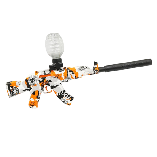 Elektrisch gelballenpistool voor kinderen 53,5 x 27 cm Automatisch en handmatig pistool met magazijn en beschermbril