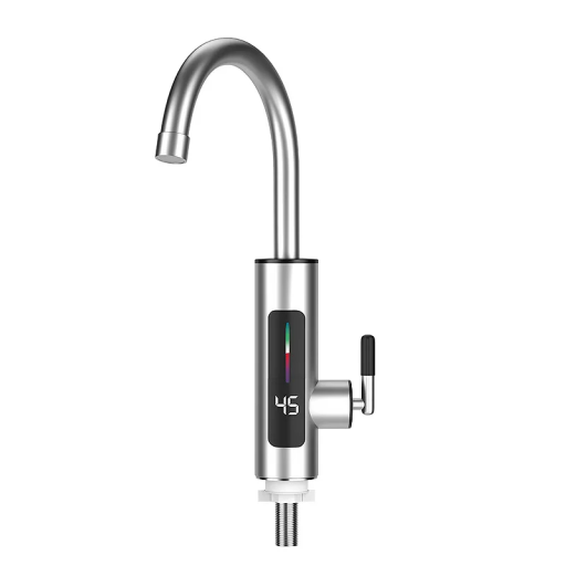 Elektrische boiler 3000W 220V met display Directe verwarming via kraan Roestvrijstalen keuken Energiebesparing