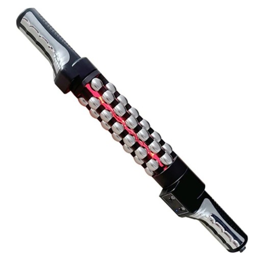 Elektrische massagerol voor het lichaam 45 cm verwarmde massager 35–55 °C voor nek, rug en spieren