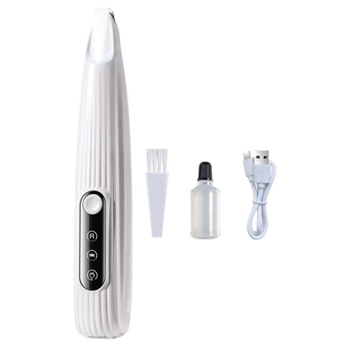 Elektrische nageltrimmer voor honden en katten Veilig en stil slijpen Oplaadbare pootvijl Professionele verzorging voor huisdieren