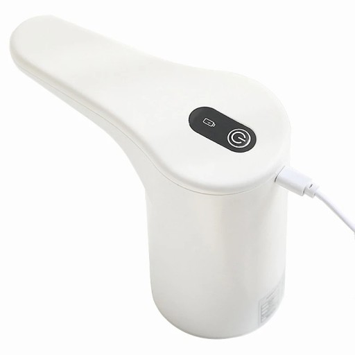 Elektrische Wasserflaschenpumpe, elektrischer Wasserspender aus Kunststoff, 1200 mAh, 4 W, 14 x 12 cm