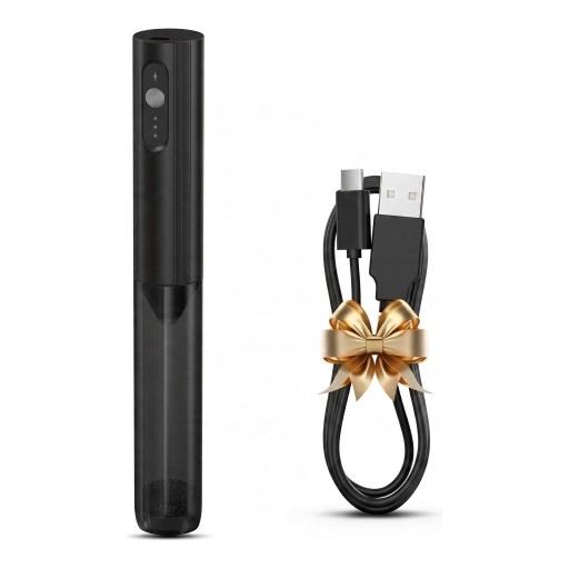 Elektrischer Milchaufschäumer USB-C Ladegerät 3 Geschwindigkeiten Akku 300 mAh Edelstahlquirl 304 Mit Abdeckung Für Kaffee und Latte