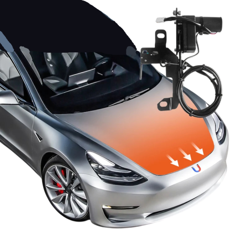 Elektrisk bagagerumsdæmper til Tesla Model 3 2021-2024 Automatisk lukning motorenhed Sort Biltilbehør