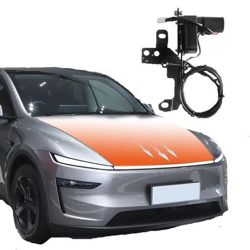 Elektrisk bagagerumslukker til Tesla Model Y Juniper 2025 Automatisk lukning motorenhed Sort Biltilbehør