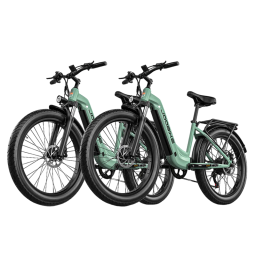 Elektrokolo fatbike JOOBIKE J001, motor 1000W, bateria 48V 17,5Ah, zasięg 90 km, 26×3.0 opony, 7 biegów Shimano, hydrauliczne hamulce