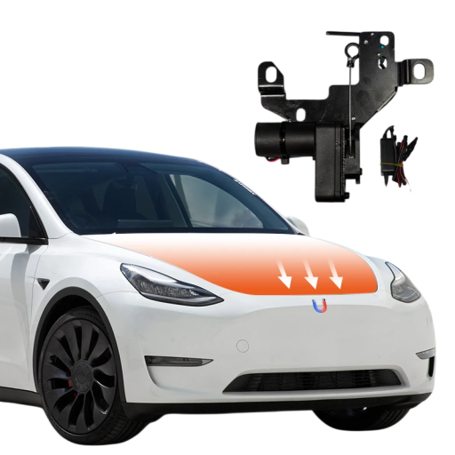 Elektromos csomagtartó fedél záró motor Tesla Model Y 2021-2024 Automatikus zárás motoros egység Fekete Autó kiegészítők