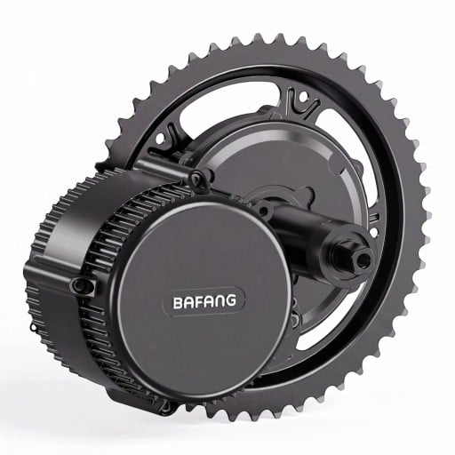 Elektromos kerékpárrá átalakító készlet Bafang középmotor 48 V 750 W 44T lánctányér 68–73 mm középső ház Bafang DP080 kijelző Szürke