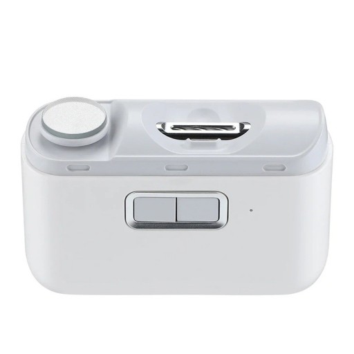 Elektryczny bezprzewodowy obcinacz do paznokci 8 x 5,5 x 2,8 cm Ładowanie przez USB-C 500 mAh Latarka 2 prędkości Polerowanie Pilnikowanie Dla dzieci i dorosłych