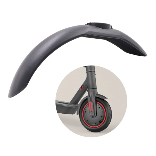 Elülső sárvédő 24,3 cm az Xiaomi Mijia M365 PRO M187 Pro 2 Mi3 elektromos rollerhez, tartós műanyag kerékborítás, pótalkatrész