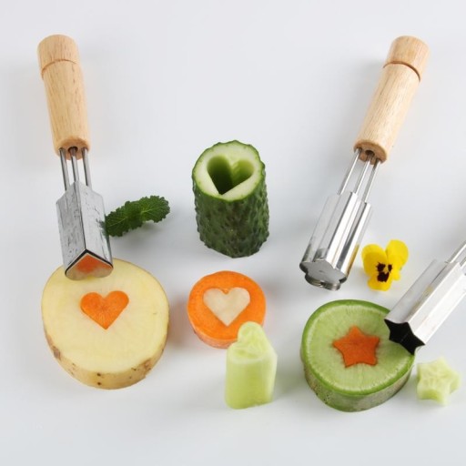 Emporte-pièce en acier inoxydable pour fruits et légumes