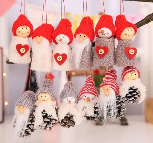 Enfeites de Natal 3 pcs