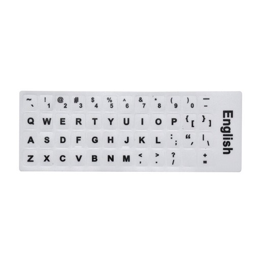 Engelske tastaturklistermærker