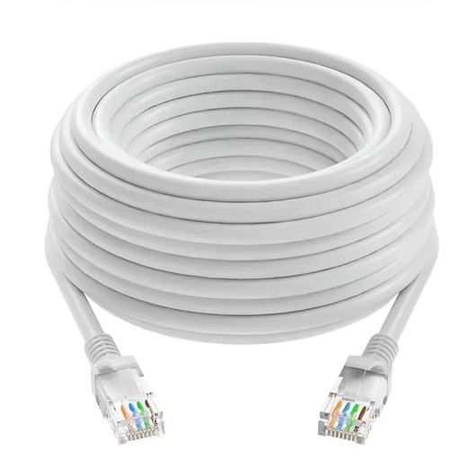Εγκαταστάσιμο καλώδιο ethernet RJ45 1000 Mbps 25 m θωρακισμένο LAN καλώδιο δικτύου για σύνδεση ρούτερ υπολογιστή και κονσολών παιχνιδιών