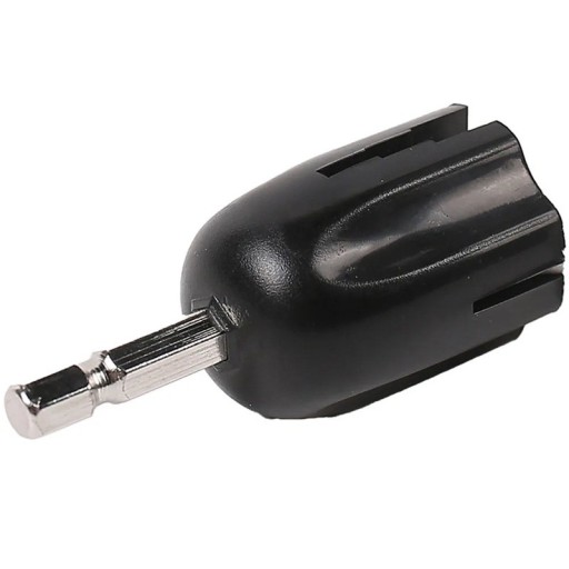 Enrollador de cuerdas para guitarra electroacústica y bajo, accesorio hexagonal de 6 mm, herramienta negra para cambiar cuerdas, accesorios para guitarra
