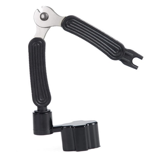 Enrollador y cortador de cuerdas de guitarra 3 en 1, extractor de pasadores, herramienta universal para cambiar cuerdas, guitarra acústica y eléctrica.