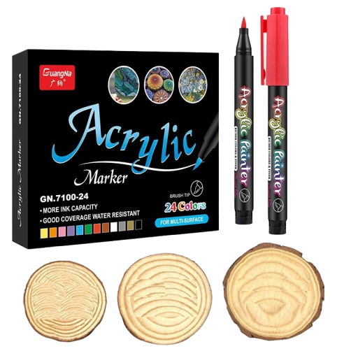 Ensemble acrylique 27 pcs