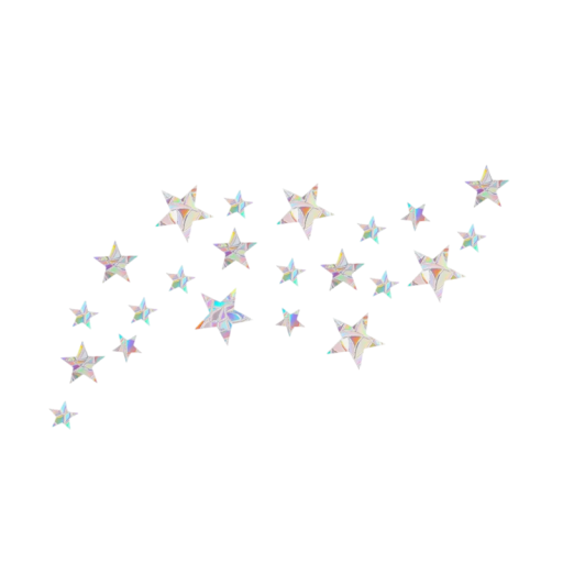 Ensemble d'autocollants muraux arc-en-ciel 29 x 22 cm PVC Étoiles nocturnes Décoration pour chambre d'enfant Autocollants adhésifs