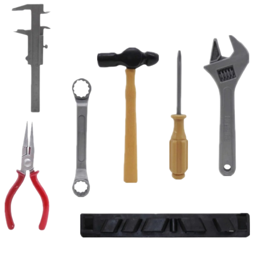 Ensemble d'outils pour enfants 7 pièces