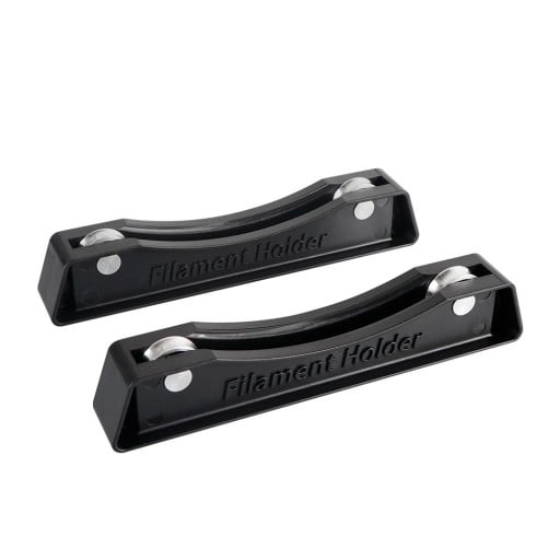 Ensemble de 2 supports de bobine de filament 165 × 30,6 × 23,9 mm avec roulements et base antidérapante Support stable pour impression 3D en PLA PETG
