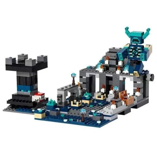 Ensemble de construction pour enfants 852 pièces Monde fictif Monstre Jouet créatif Ensemble de construction pour enfants 6+ Modèle fantastique 22 x 22 x 12 cm Développement de la créativité