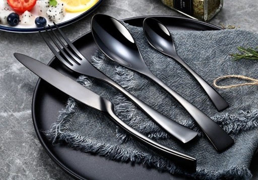 Ensemble de couverts de luxe - 24 pcs