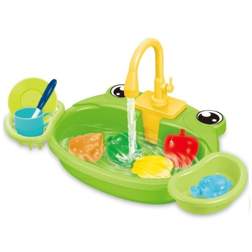 Ensemble de cuisine pour enfants 40 x 25 x 21 cm Cuisine simulée avec lave-vaisselle et évier Maison de jeu d'eau électrique Jeu de rôle Cadeau pour garçons et filles
