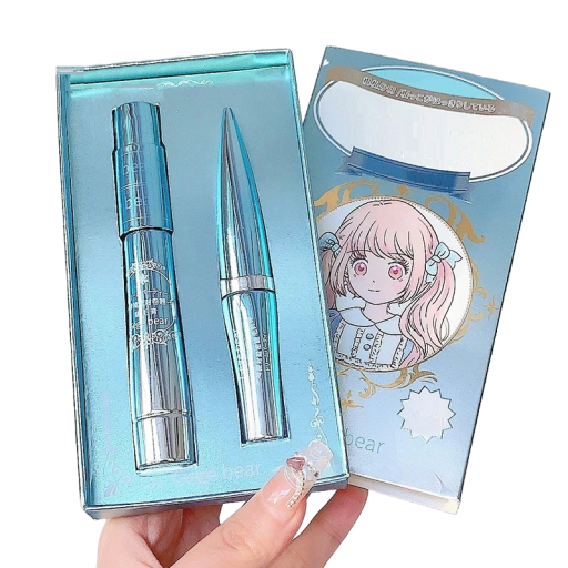 Ensemble de deux mascaras waterproof longue tenue allongeants et recourbants